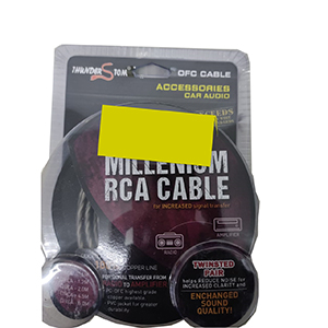cable RCA 2X2 millenium, para amplificador de auto