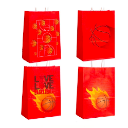 Bolsa de papel baloncesto