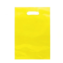 Bolsa plastica amarillo 10pcs