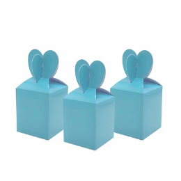 Caja de regalo celeste 6pcs