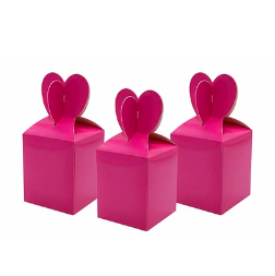 Caja de regalo fucsia 6pcs