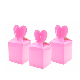 Caja de regalo rosa 6pcs