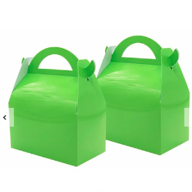 Caja de tarta verde 3pcs