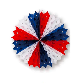 colgante de papel fiestas patrias