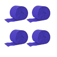 Feston decorativo azul oscuro 4pcs