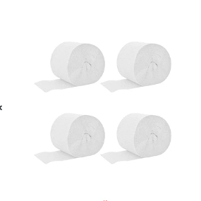 feston decorativo blanco 4pcs