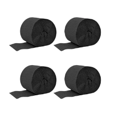 Feston decorativo negro 4pcs