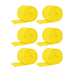 Feston fino amarillo 6pcs