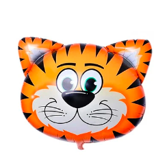 Globo metalico tigre