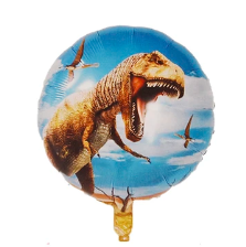 Globo metálico tiranosaurio rex