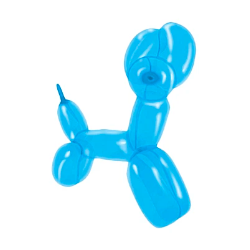 Globos largos 40pcs 28cm azul cielo