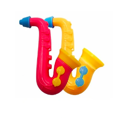 Juguete cotillón saxofone 2pcs