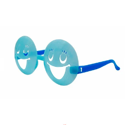 Lentes cotillón fluor smile 6pcs