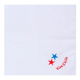 pañuelo blanco fiestas patrias 1pcs