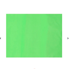 Papel seda verde fluor 5pcs