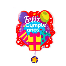 Piñata feliz cumpleaños