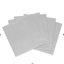 Servilletas de papel blancas 16pcs