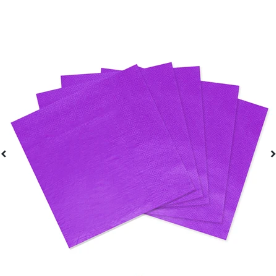 Servilletas de papel morado 16pcs