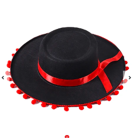 Sombrero de flamenco español