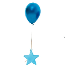 Soporte para globo estrellas 4pcs