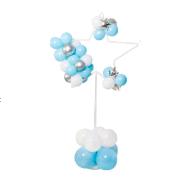 Soporte para globos en forma de estrella