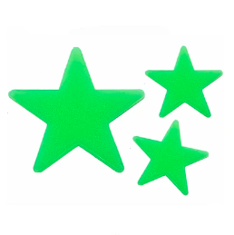 Sticker fluor de estrellas