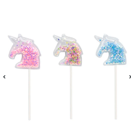 Topper de unicornio 2pcs