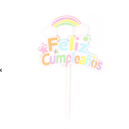 Topper feliz cumpleaños