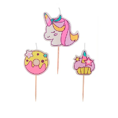 Velas de unicornio