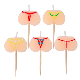 Velas tanga despedida de soltera 5pcs 