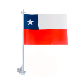 bandera de chile para auto