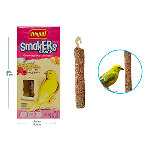 Barritas de snacks para pajaros