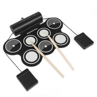 BATERIA ELECTRONIC GOMA 7 PAD CON PARLANTE