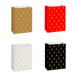 Bolsa de papel color aleatorio