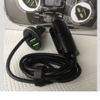 CARGADOR LDNIO DE AUTO 4 USB 5V 5.1A MODEL C502