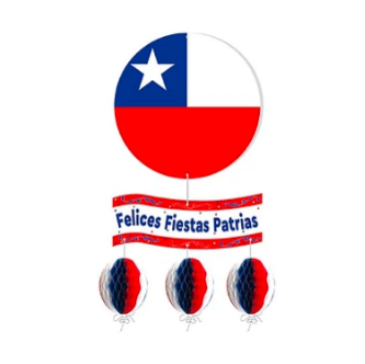 Colgante para fiesta patrias