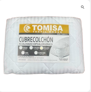 cubre colchon acolchado hipoalergenico 2.0 plz