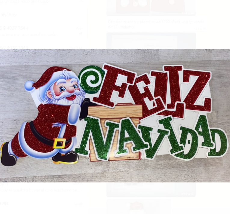 Decoraciones Navideñas Colgantes