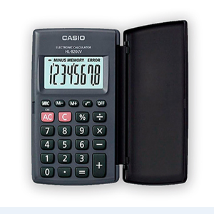 Calculadora Casio de bolsillo HL-820LV 8 dígitos