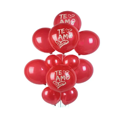 Globos de latex te amo 13pcs