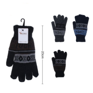 guantes de invierno con diseños