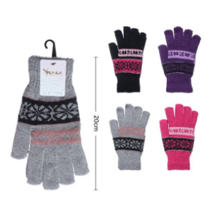 guantes de invierno con diseños