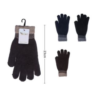 guantes de invierno en tonos oscuros