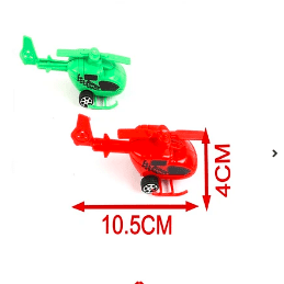 Helicóptero de juguete color aleatorio 2pcs
