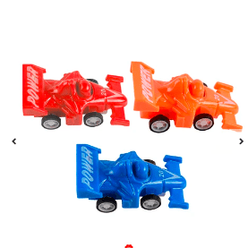 Juguete auto de carrera 3pcs