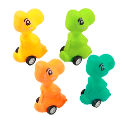 Juguete de dinosaurio 2pcs color aleatorio