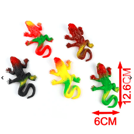 Juguete de lagarto color aleatorio 2pcs