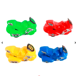 Juguete motocicleta 2pcs