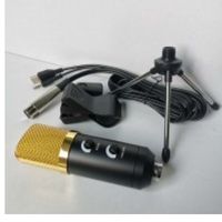 KIT MICROFONO CONDENSADOR USB CABLE/CLIP/TRIPODER