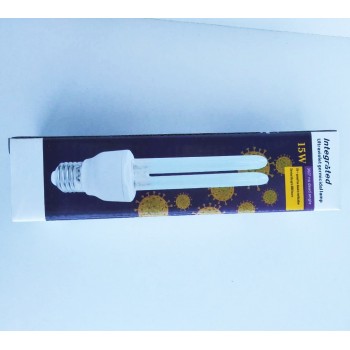 LAMPARA UV GERMICIDA 15W E27